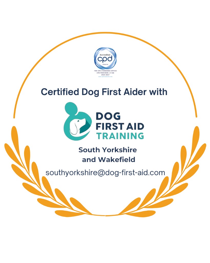 Certified Dog First Aider — CPD accredited Dog First Aid Training