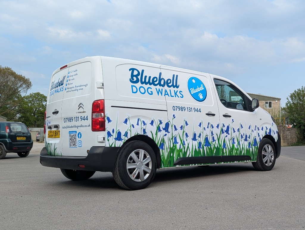 Bluebell Dog Walks branded van — photo 1 of 4